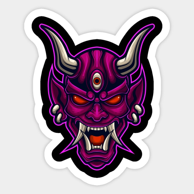 Devil Mask Esport 1.5 Sticker by Harrisaputra